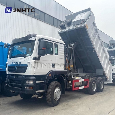 Truk berat HOWO TX Truk dump 400 tenaga kuda 8X4 6X4 4X2 10Roda Pemuatan 40 ton Truk dump tipper