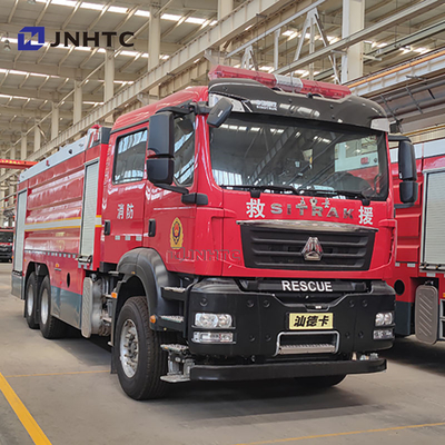 HOWO 18m High Spray Arm 4x2 12000l Large Flow Fire Rescue Fire Truck Dijual