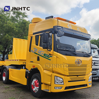 Heavy Duty Electric Truck Harga FAW JH6 4x2 Traktor Head Truck Untuk Semi Trailer