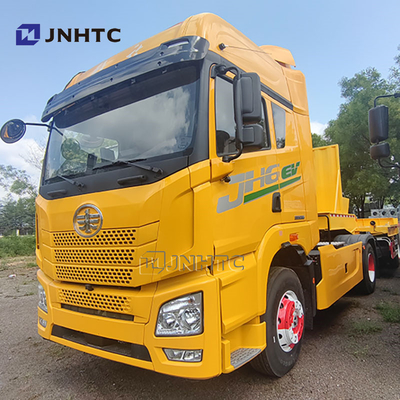 Heavy Duty Electric Truck Harga FAW JH6 4x2 Traktor Head Truck Untuk Semi Trailer