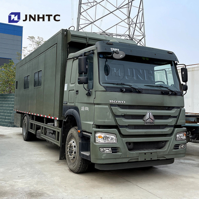 HOWO 4x2 6 Roda Mobil Camping Dapur Restoran Restoran Truck Vending Kendaraan Kargo Truck Untuk Dijual