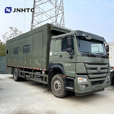 HOWO 4x2 6 Roda Mobil Camping Dapur Restoran Restoran Truck Vending Kendaraan Kargo Truck Untuk Dijual