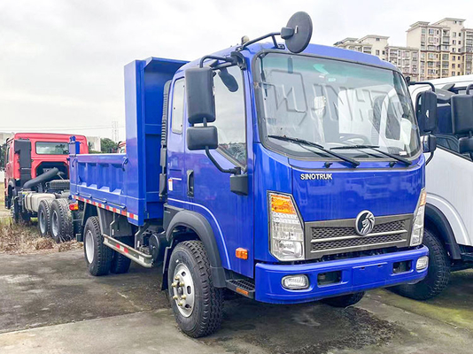 Howo Light Dump Truck 10 Otomatis Harga Rendah SINOTRUK CDW 4x2 Light Duty Mini Dump Truck Air Suspension Untuk Dijual