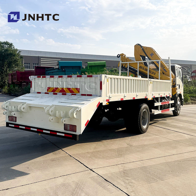 Truk baru atau bekas Crane dipasang HOWO Kargo Crane Tarik dengan Tangga 10 Ton Telescopic Extend Boom Truck