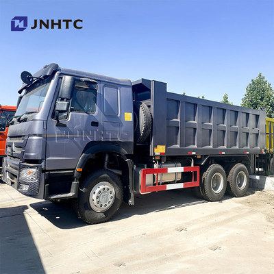 Howo Dump Truck 6x4 euro 2 10 Wheel Dump Trucks 336hp 40 Ton Digunakan Sinotruk Kiri / Kanan Drive Truk Tipper