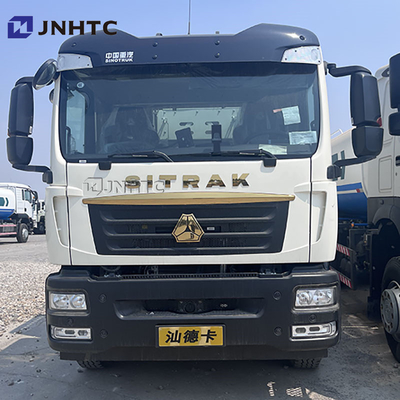Howo SITRAK 4*2 Pengangkut Belakang Truk Sampah yang Dikompresi Truk Sampah