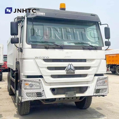 Baru / Digunakan Sinotruk Howo Dump Trucks 400hp Truk Berat 10 Roda Pengemudi Kiri Truk Tipper Untuk Afrika