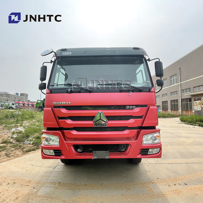 Sinotruk Howo 336 6x4 Truk Pengeboran Warna Merah Cina Howo Truk Pengeboran Kondisi baik Truk Pengeboran