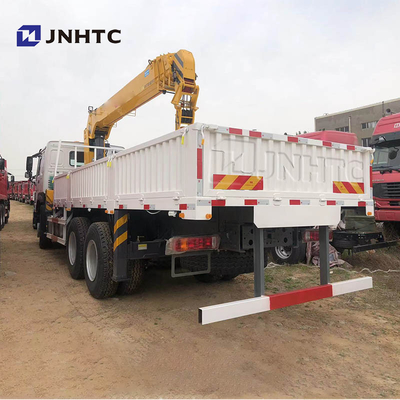 HOWO 8 Ton 12Ton Telescopic Boom Truck Crane Truck Mounted Crane Hydraulic Mobile Truck Crane China Pabrik Dijual