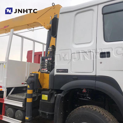 HOWO 8 Ton 12Ton Telescopic Boom Truck Crane Truck Mounted Crane Hydraulic Mobile Truck Crane China Pabrik Dijual