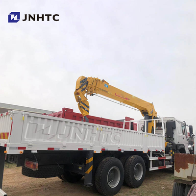HOWO 8 Ton 12Ton Telescopic Boom Truck Crane Truck Mounted Crane Hydraulic Mobile Truck Crane China Pabrik Dijual