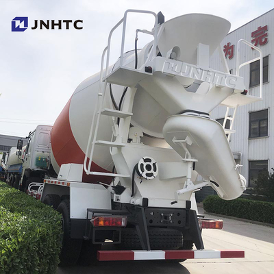 SINOTRUK HOWO Truk Campuran Beton 10m3 Kapasitas Cement Campuran Truk Dipasang Truk Campuran Beton Untuk Dijual