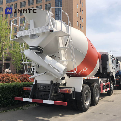 SINOTRUK HOWO Truk Campuran Beton 10m3 Kapasitas Cement Campuran Truk Dipasang Truk Campuran Beton Untuk Dijual