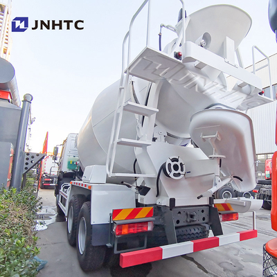 SINOTRUK HOWO Truk Campuran Beton 6X4 336HP 10m3 Kapasitas Cement Campuran Truk Dipasang Truk Campuran Beton Untuk Dijual