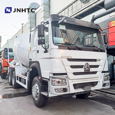 SINOTRUK HOWO Truk Campuran Beton 6X4 336HP 10m3 Kapasitas Cement Campuran Truk Dipasang Truk Campuran Beton Untuk Dijual