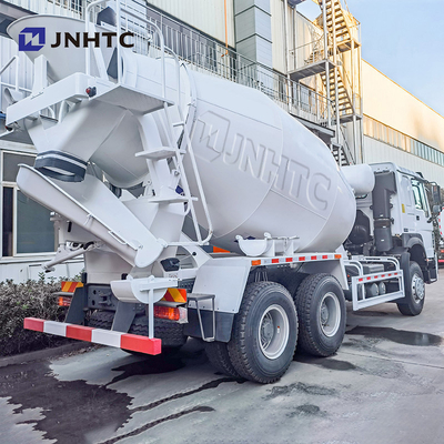 SINOTRUK HOWO Truk Campuran Beton 6X4 336HP 10m3 Kapasitas Cement Campuran Truk Dipasang Truk Campuran Beton Untuk Dijual