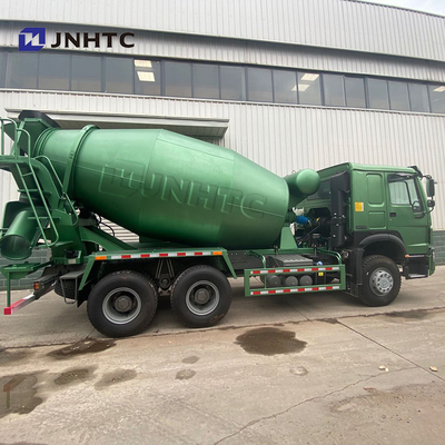 Hot HOWO Beton Campuran Truk 6x4 10 Roda Kapasitas Cement Campuran Truk dipasang Beton Mixer Pump Truck