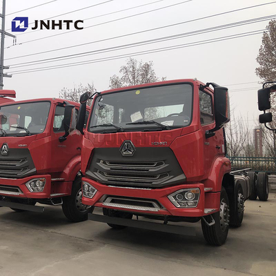 Hot HOWO Brand 8*4 pagar truk kargo tugas berat tumpukan kargo van transportasi truk untuk dijual
