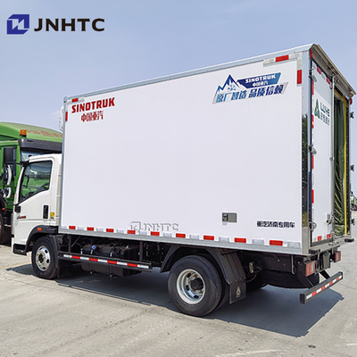 Baru HOWO 3t 4t 5t 4x2 Truk kulkas Truk makanan ringan Truk kulkas Truk