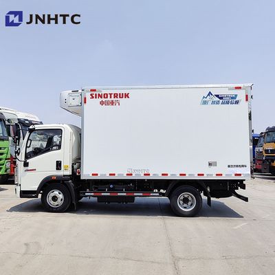Baru HOWO 3t 4t 5t 4x2 Truk kulkas Truk makanan ringan Truk kulkas Truk