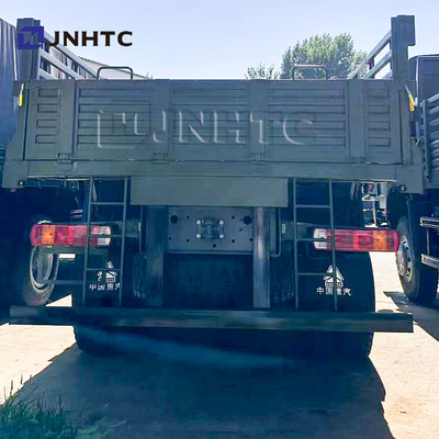 Truk Kargo Howo Terbaik 6x6 12 Wheeler Truk Sinotruck Berat Baru Euro2-6 Truk Pagar Kargo Truk Untuk Dijual