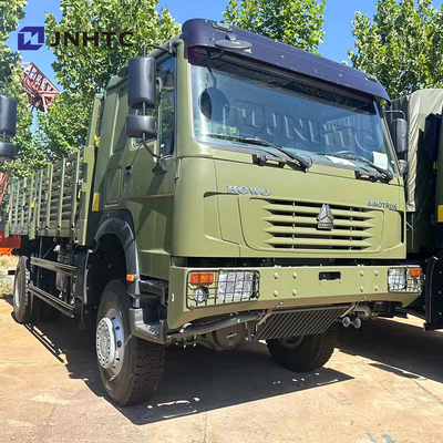Truk Kargo Howo Terbaik 6x6 12 Wheeler Truk Sinotruck Berat Baru Euro2-6 Truk Pagar Kargo Truk Untuk Dijual