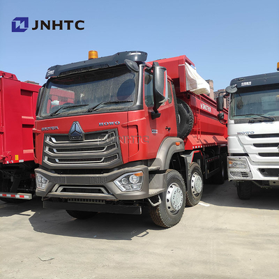 Truk Sinotruck Baru dan Digunakan HOWO Nx 8X4 Truk Dump 50 Ton Truk Baru Dengan Tarpaulin