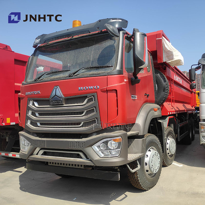 Truk Sinotruck Baru dan Digunakan HOWO Nx 8X4 Truk Dump 50 Ton Truk Baru Dengan Tarpaulin