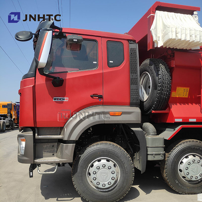 Truk Sinotruck Baru dan Digunakan HOWO Nx 8X4 Truk Dump 50 Ton Truk Baru Dengan Tarpaulin