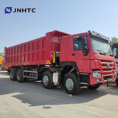 China 8X4 400hp Sinotruck Howo Tipper Kiri Pengemudi truk Harga