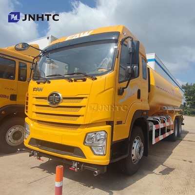 FAW 15CBM truk penyemprotan air China tugas berat 20000 liter tangki truk penyemprotan air