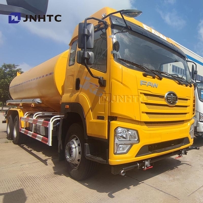 FAW 15CBM truk penyemprotan air China tugas berat 20000 liter tangki truk penyemprotan air