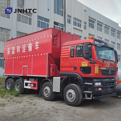 Best Sinotruk HOWO TX Bahan Isolasi Termal Kendaraan Truk Transportasi 8X4 430 HP Dijual