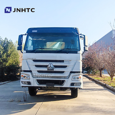 New SINOTRUK HOWO 8X4 400HP truk kargo dengan 10 12 ton Crane