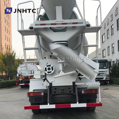 Howo Cement Trucks Pengaduk Beton 6X4 380HP 10 Meter Kubik Truk Pengaduk Beton Baru / Bekas
