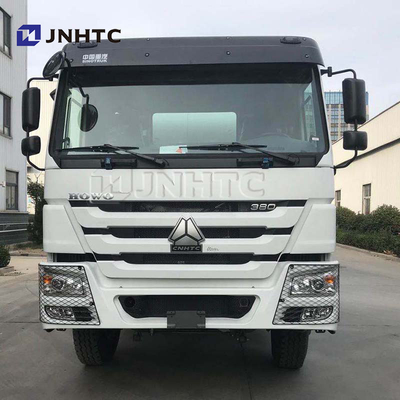 Howo Cement Trucks Pengaduk Beton 6X4 380HP 10 Meter Kubik Truk Pengaduk Beton Baru / Bekas