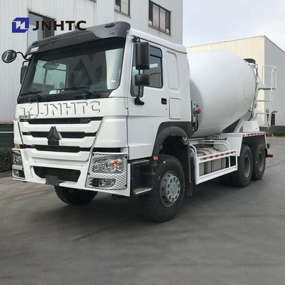 Howo Cement Trucks Pengaduk Beton 6X4 380HP 10 Meter Kubik Truk Pengaduk Beton Baru / Bekas