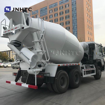 Howo Cement Trucks Pengaduk Beton 6X4 380HP 10 Meter Kubik Truk Pengaduk Beton Baru / Bekas