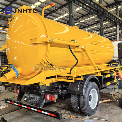 NEW Sinotruk HOWO 10cbm Septic Fekual Suction Tank Vacuum Tanker Truck Harga