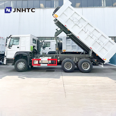 Howo Baru 30cbm Truk Tipper 6X4 10 Roda 400 HP CNG Transportasi Truk dump Harga Untuk Dijual