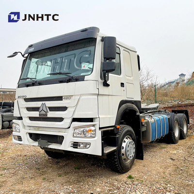 Sinotruk Howo Prime Mover Truk Kepala Traktor 6x4 10 Roda 380hp Semi Traktor Kepala Truk