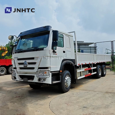Sinotruk Howo Truk Kargo 6x4 25 Ton 340hp Murah dan halus flatbed Truk Kargo Dijual
