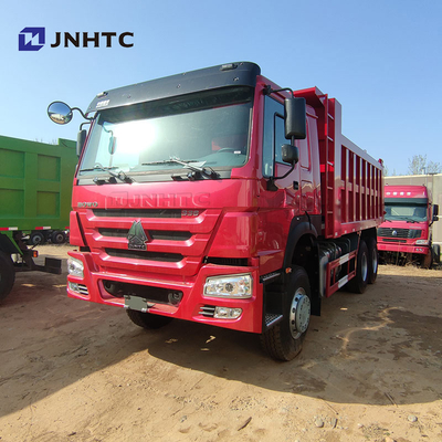 Howo 30cbm Truk Tipper 6X4 10 Roda 400 HP CNG Transportasi Truk dump Harga Untuk Dijual