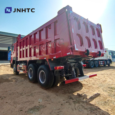Howo 30cbm Truk Tipper 6X4 10 Roda 400 HP CNG Transportasi Truk dump Harga Untuk Dijual