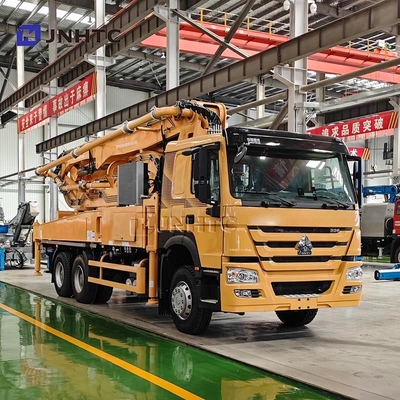 HOWO 6X4 Mobil Pompa Beton Euro3 32m 336hp Mobil Pompa Beton