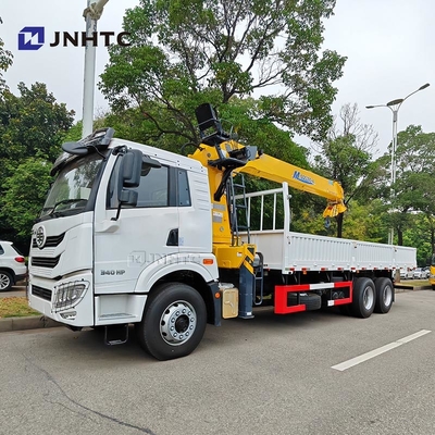 FAW baru 8 Ton 12 Ton Telescopic Boom Truck Crane Truck Mounted Crane Hydraulic Mobile Truck Crane