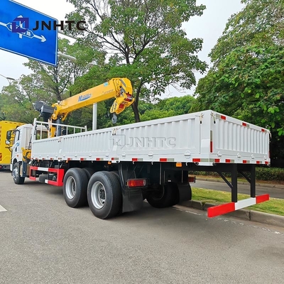 FAW baru 8 Ton 12 Ton Telescopic Boom Truck Crane Truck Mounted Crane Hydraulic Mobile Truck Crane