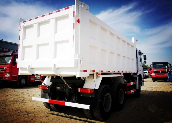 Sinotruk Howo 6x4 Euro II Heavy Duty Dump Truck 371 Horse Power 25 Ton Memuat