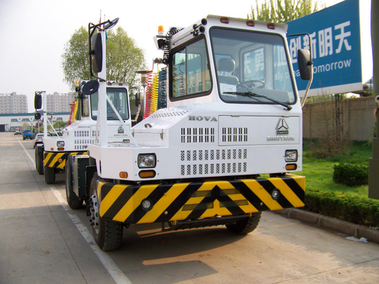Multi-warna Terminal Tractor Leaf Spring Suspension Dengan Tangki Bahan Bakar 400L