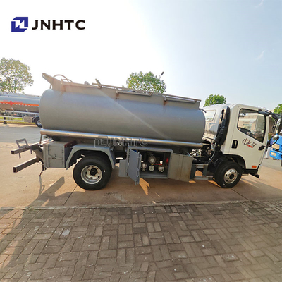 FAW Baru Digunakan 5000-Liter Tanker Air Truck Diesel Fuel Tanker Air Truck dengan Mesin Pompa Motor Manual Gearbox Penjualan